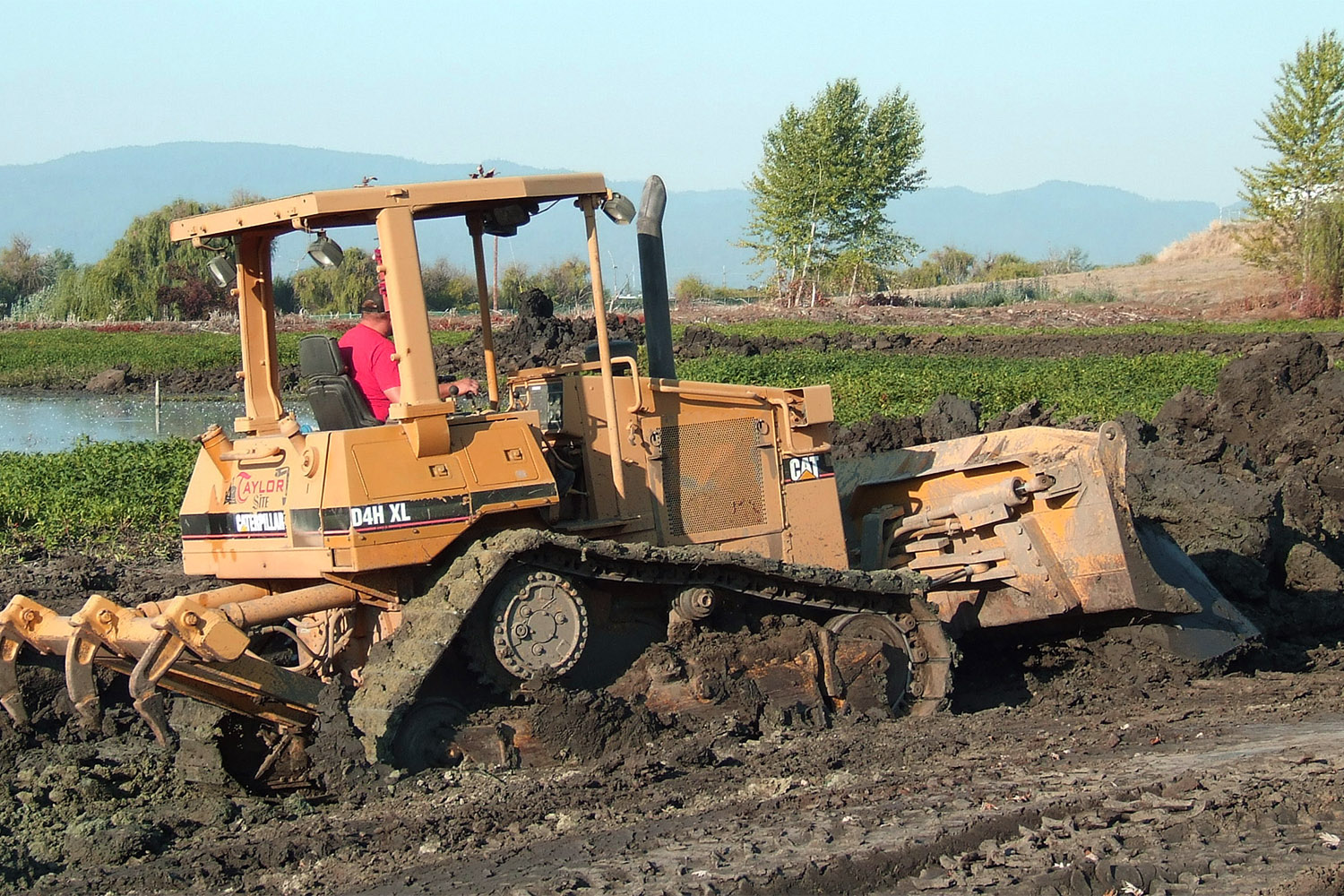 Excavating, Bulldozing (Dozer) Service Work, Backhoe Service Work